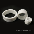 Witte PTFE -pakking met hoge temperatuurweerstand